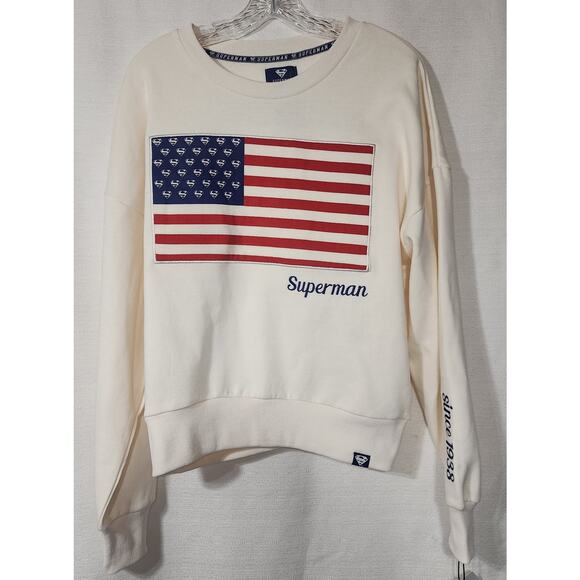 DC Comics Superman Flag Sweater - Picture 2 of 9